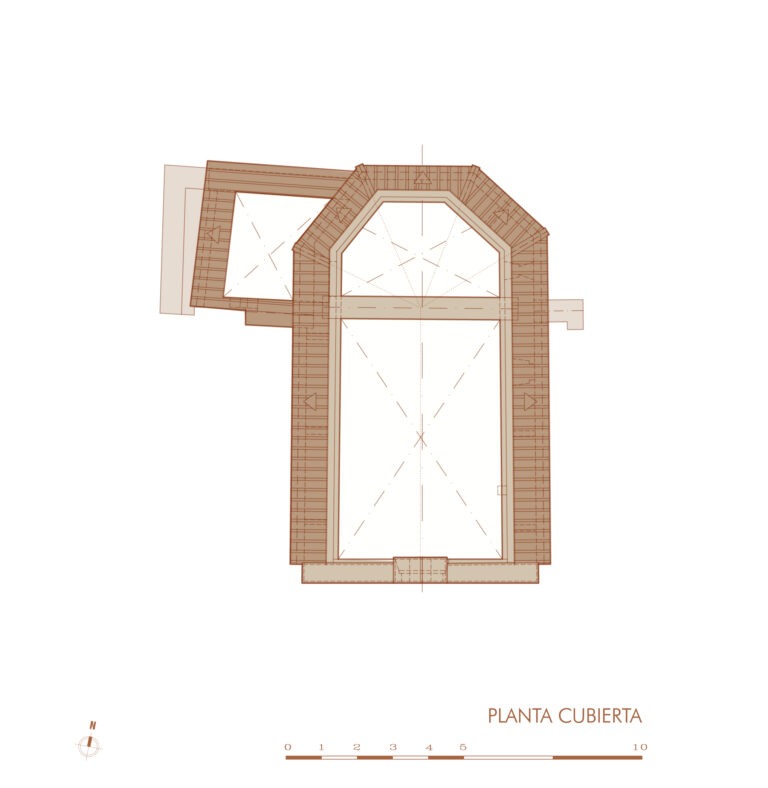 02_elfilverd_capilla_sant jaume_olesa_planta_cubierta