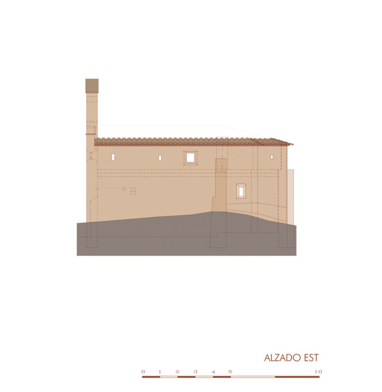 05_elfilverd_capilla_sant jaume_olesa_alzado_est